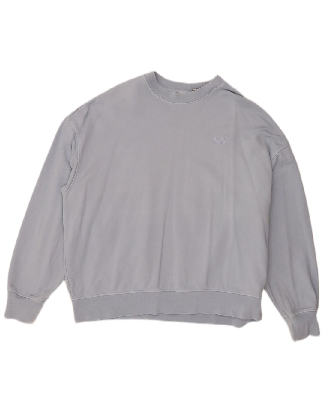 Levi's Herre Loose Fit Sweatshirt Jumper Medium Blue