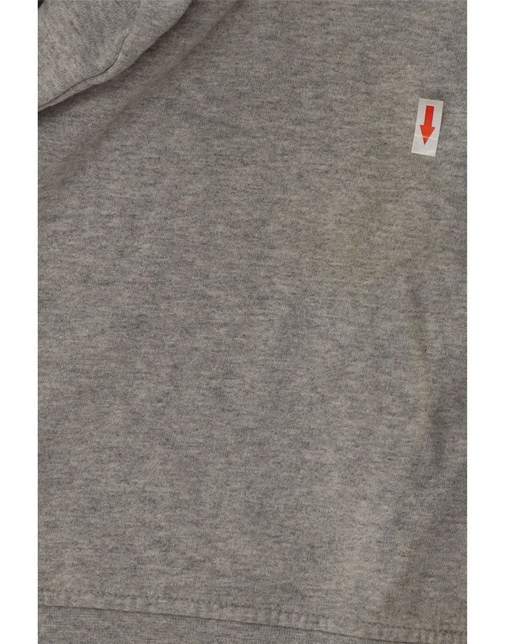 ADIDAS Hættetrøje med lynlås til mænd mellemgrå Colourblock Bomuld