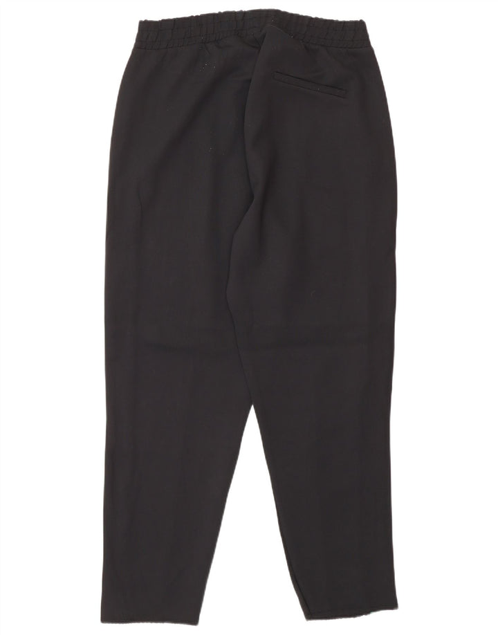 Zara Træningsdragtsbukser til kvinder UK 12 Medium Sort Colourblock Polyamid
