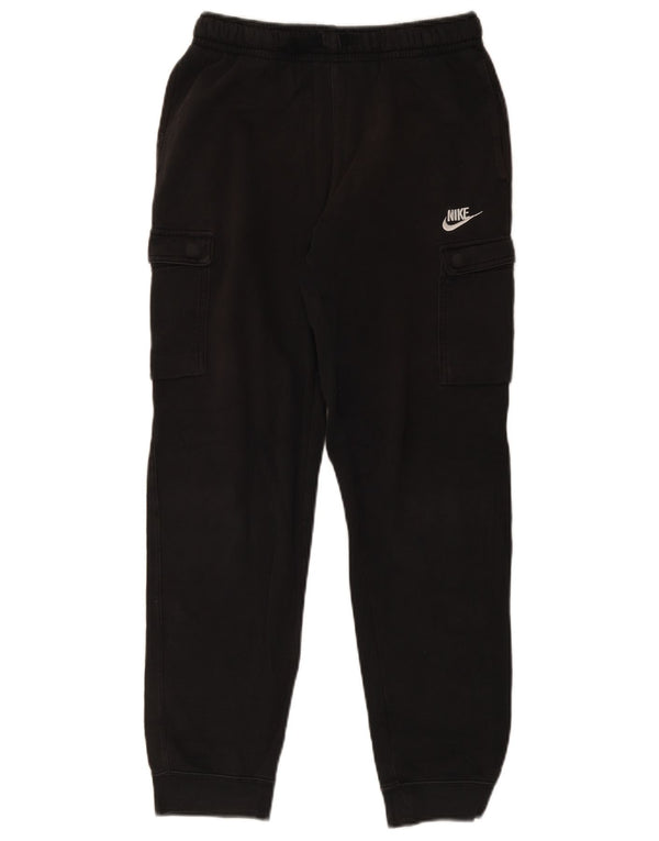 Nike Boys Cargo træningsdragt Bukser Joggers 13-14 år XL Sort Bomuld
