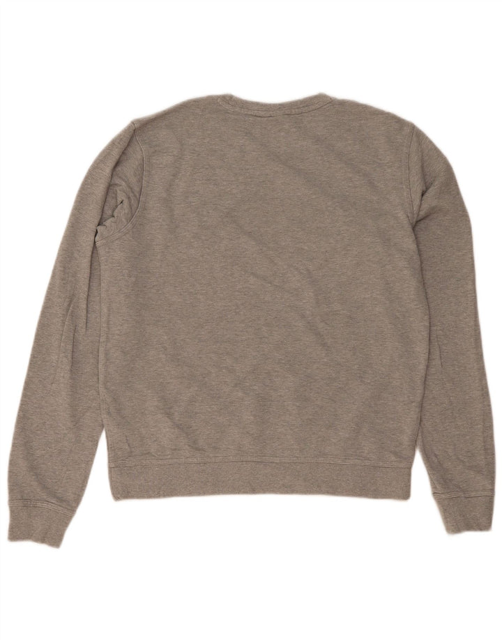 Nike Herre Sweatshirt Jumper Mellemgrå Melange Bomuld