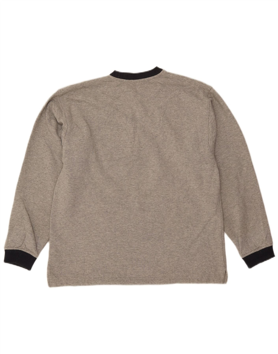Fila Herre grafisk sweatshirt Jumper IT 48 Medium Grey Flecked Bomuld