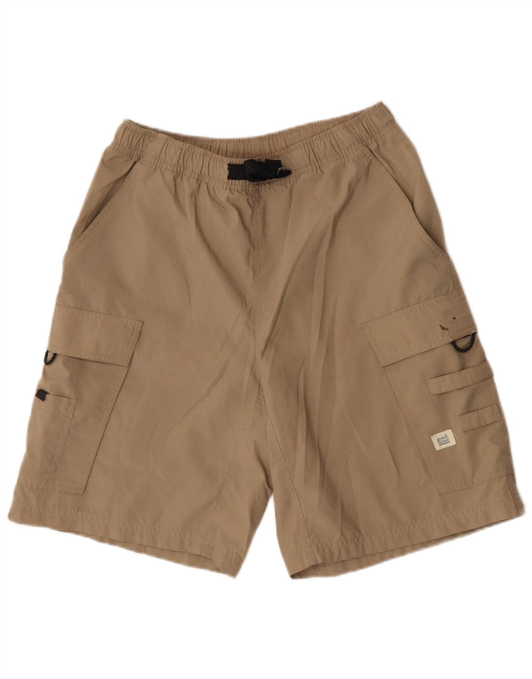Nike Herre Cargo Shorts UK 36/38 Small W29 Beige Polyester