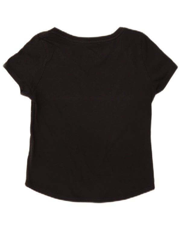 Nike piger atletisk snit grafisk t-shirt top 10-11 år medium sort