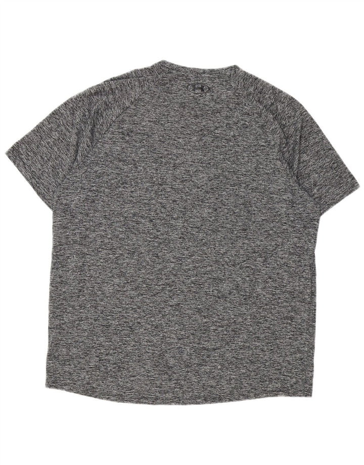 UNDER ARMOUR Herre T-Shirt Top XL Grå Flecked