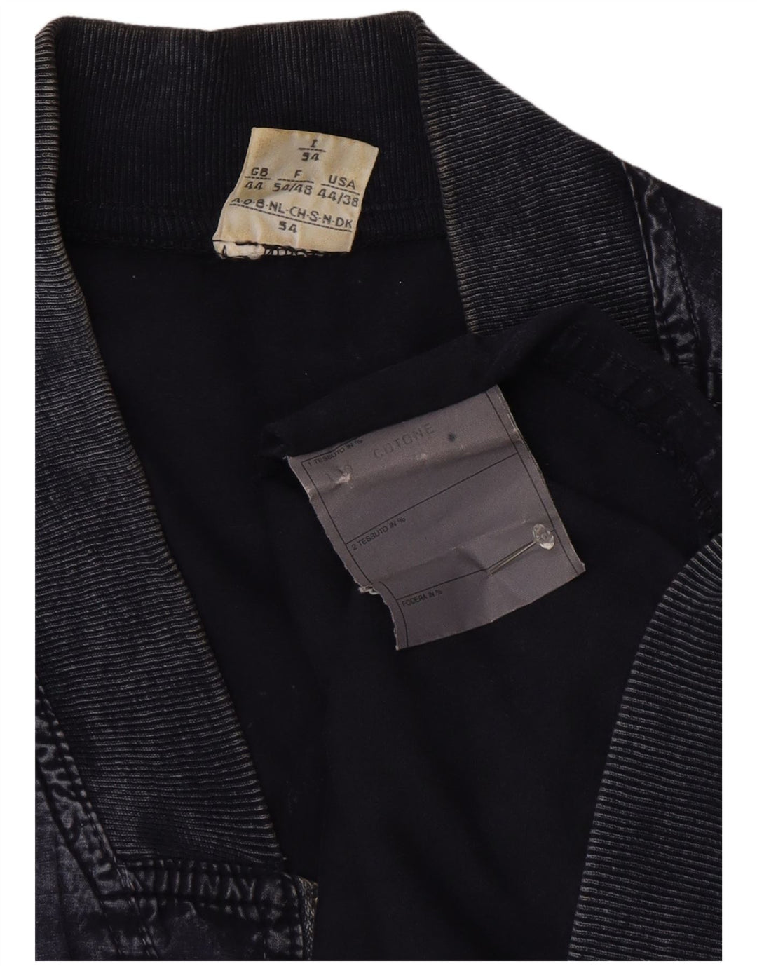 Belfe & Belfe Herre denimjakke UK 44 2XL Marineblå Bomuld
