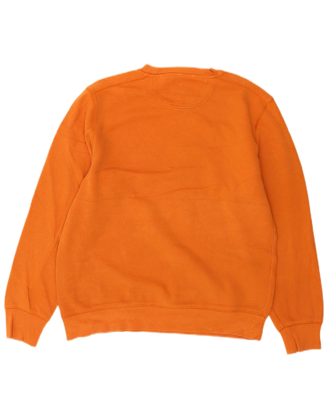 Izod Herre sweatshirt Jumper Medium Orange Bomuld