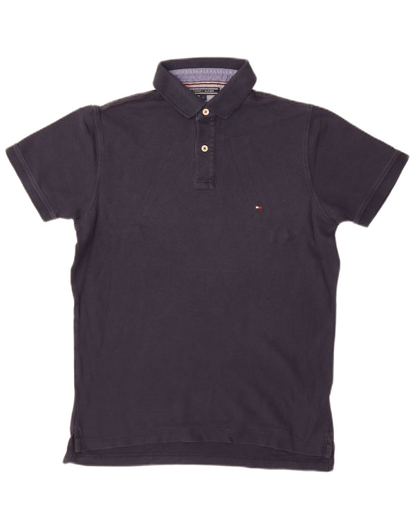 TOMMY HILFIGER Poloshirt til mænd Medium marineblå bomuld