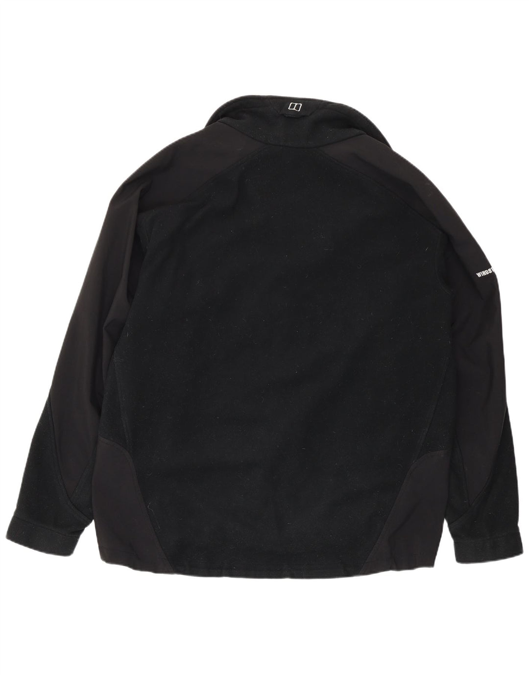 Berghaus Fleecejakke til mænd UK 42 XL Sort Polyester