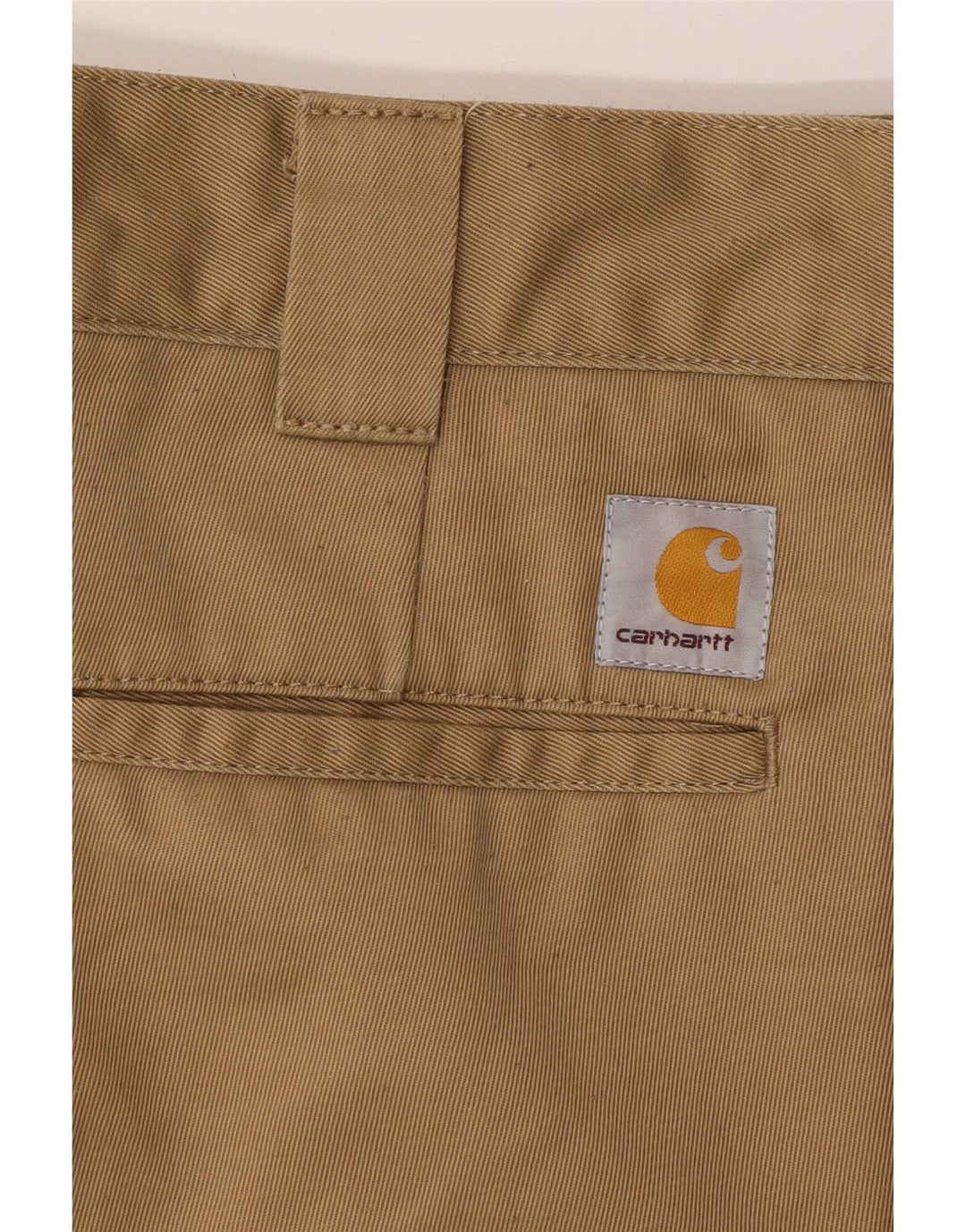 Carhartt Herre Slim Chino Bukser W32 L30 Beige Polyester