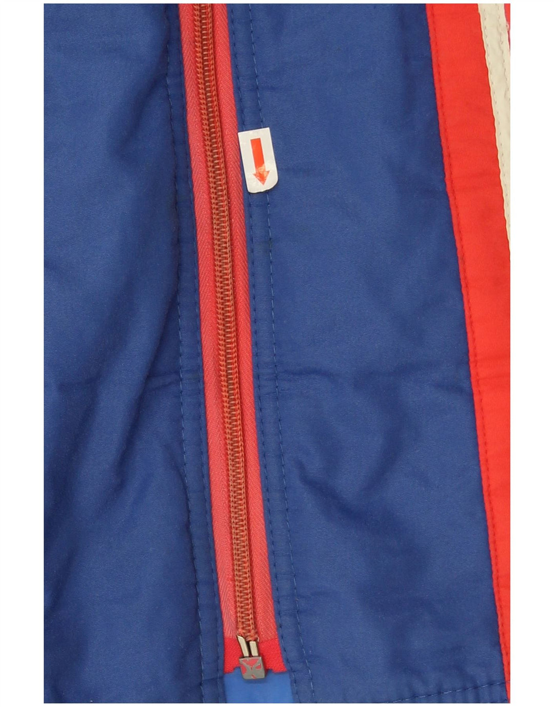 Impidimpi Herre Windbreaker Jacket UK 36 Lille blå stribet polyamid
