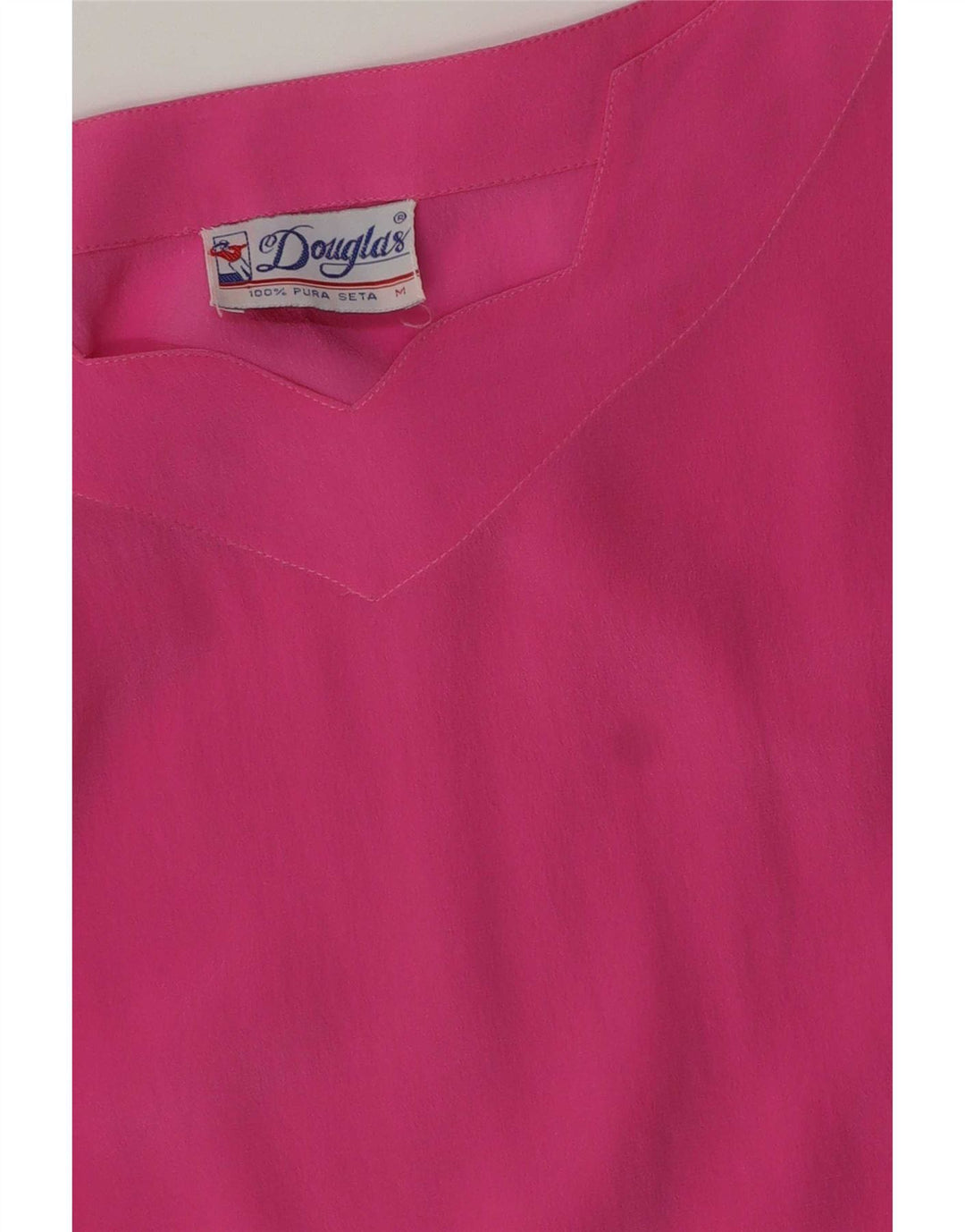 Douglas Dame ærmeløs bluse Top UK 14 Medium Pink Silke