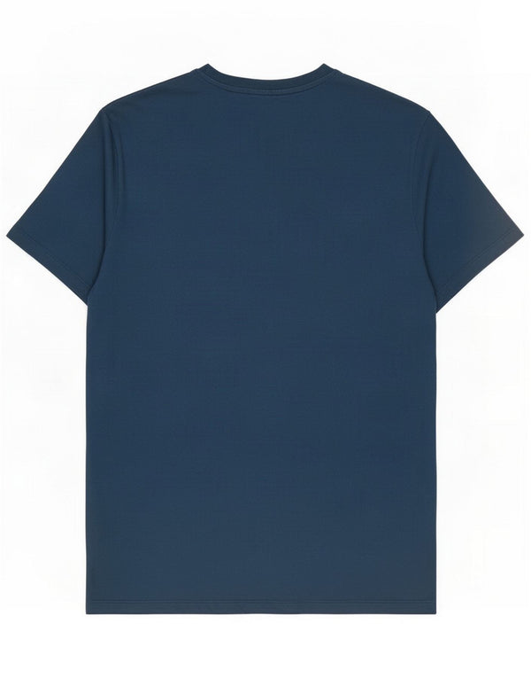 Maui Herre grafisk T-shirt top XL marineblå bomuld