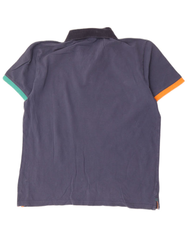 North Sails Herre poloshirt Medium Marineblå Colourblock Bomuld