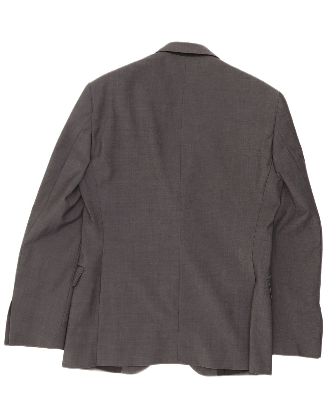 Calvin Klein Herre 2-knaps blazerjakke IT 46 Lille grå polyester