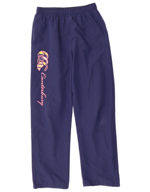 Canterbury Girls Uglies grafiske træningsdragt bukser 13-14 år marineblå