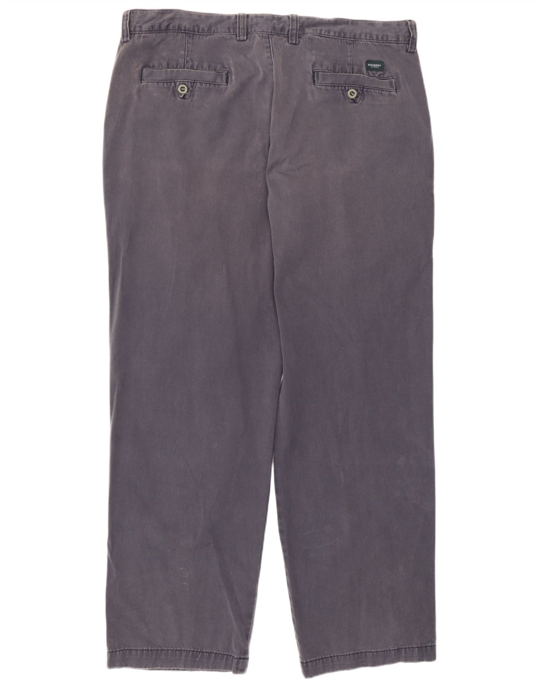 Dockers Straight Chino-bukser til mænd W40 L34 Marineblå