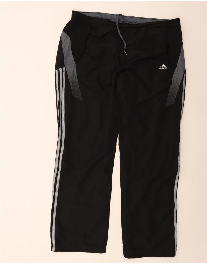 Adidas Herre Climacool Tracksuit Bukser XL Sort Colourblock Polyester