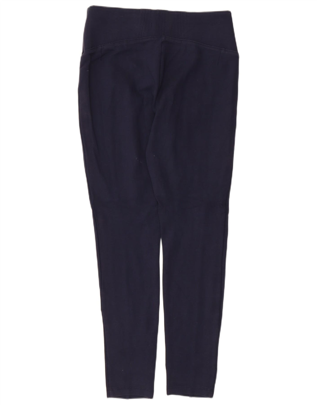 Marks & Spencer Dame Leggings UK 14 Medium Navy Blue Viscose