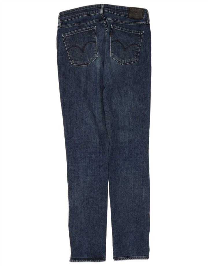 Levi's Dame 712 Slim Jeans W29 L30 Blå Bomuld