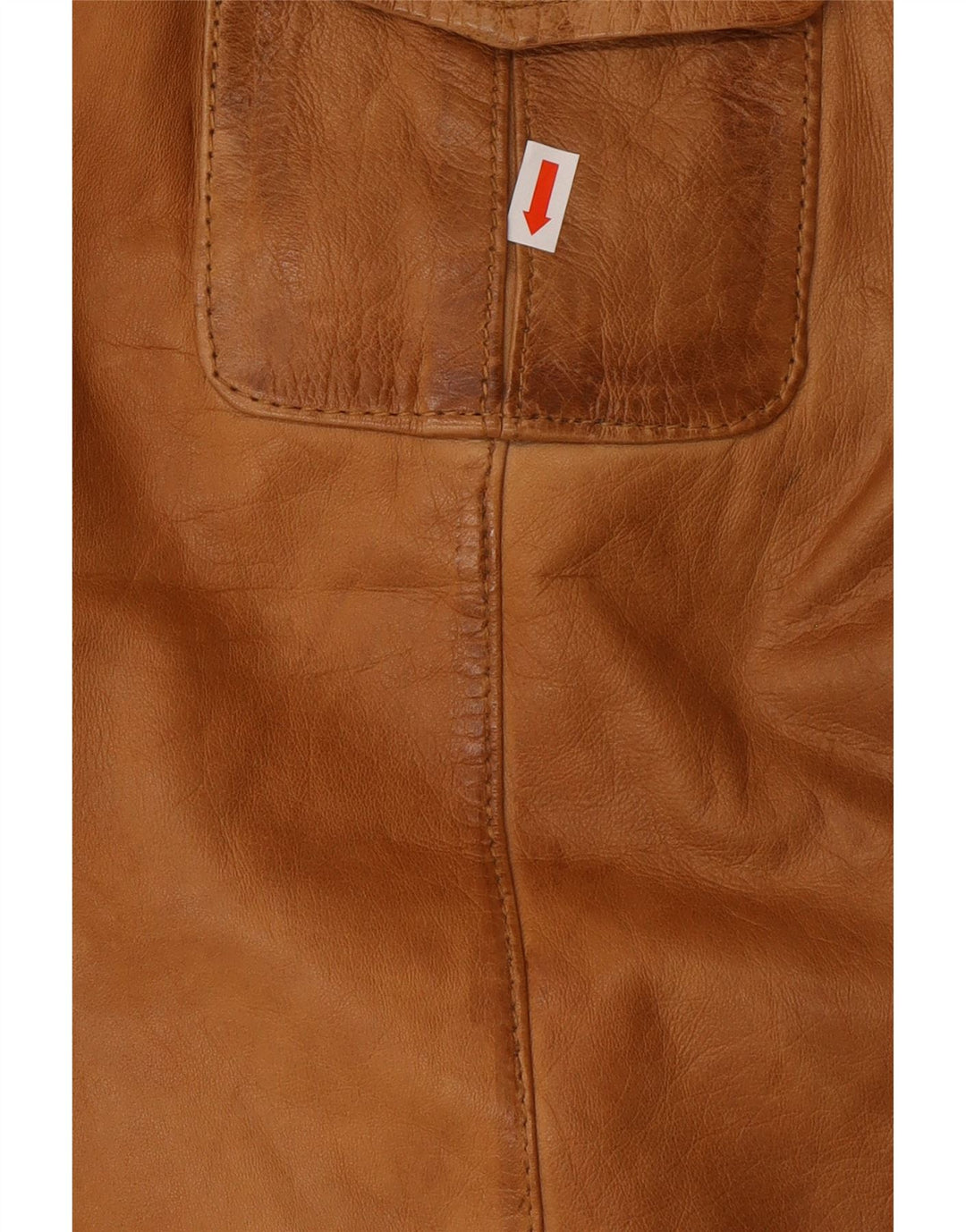 A.W.DUNMORE Herre Læderjakke IT 58 4XL Brunt Læder