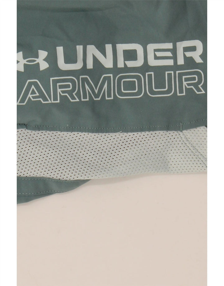 Under Armour Herre grafiske sportsshorts Medium Grøn Colourblock
