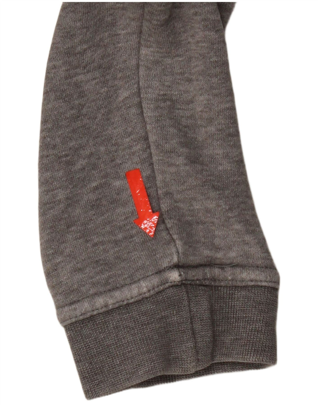 Nike Dame Oversized Sweatshirt Jumper UK 10 Small Grey Bomuld