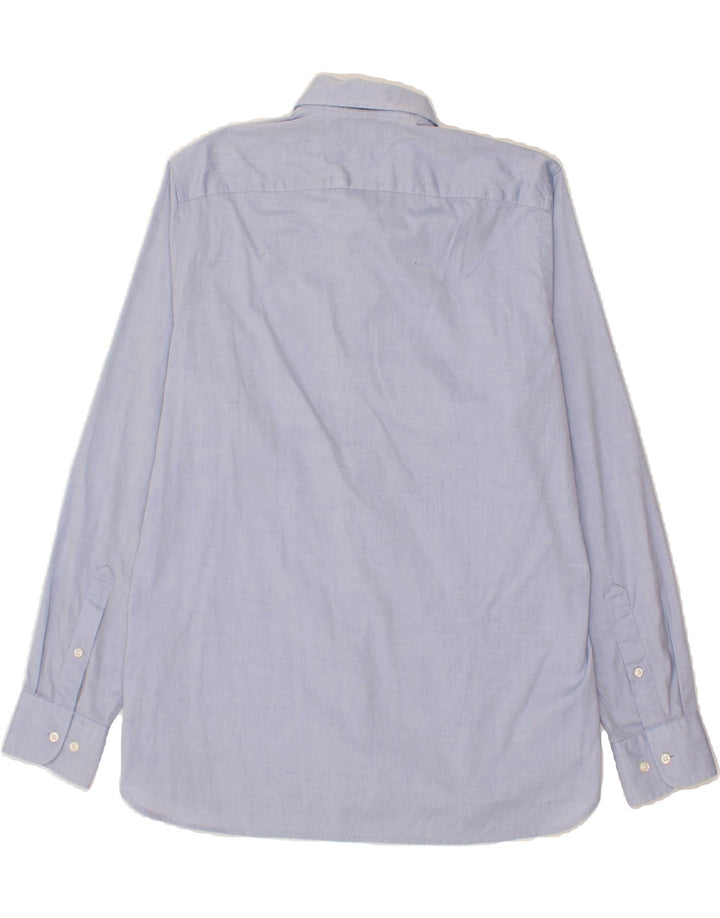 TOMMY HILFIGER Mens Shirt Large Blue Cotton Vintage Tommy Hilfiger and Second-Hand Tommy Hilfiger from Messina Hembry 