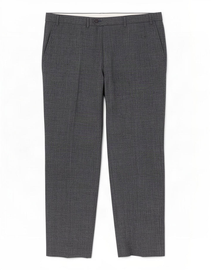 Marks & Spencer Straight Suit Bukser til mænd W42 L31 Grå hør