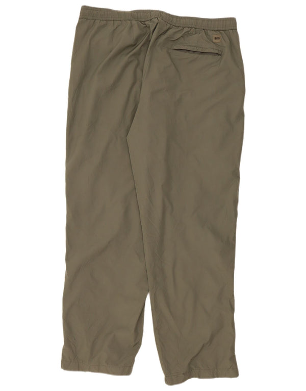 Izod Træningsdragt bukser til mænd Large Khaki Polyester