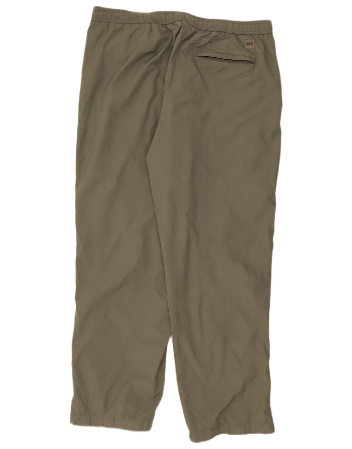 Izod Træningsdragt bukser til mænd Large Khaki Polyester