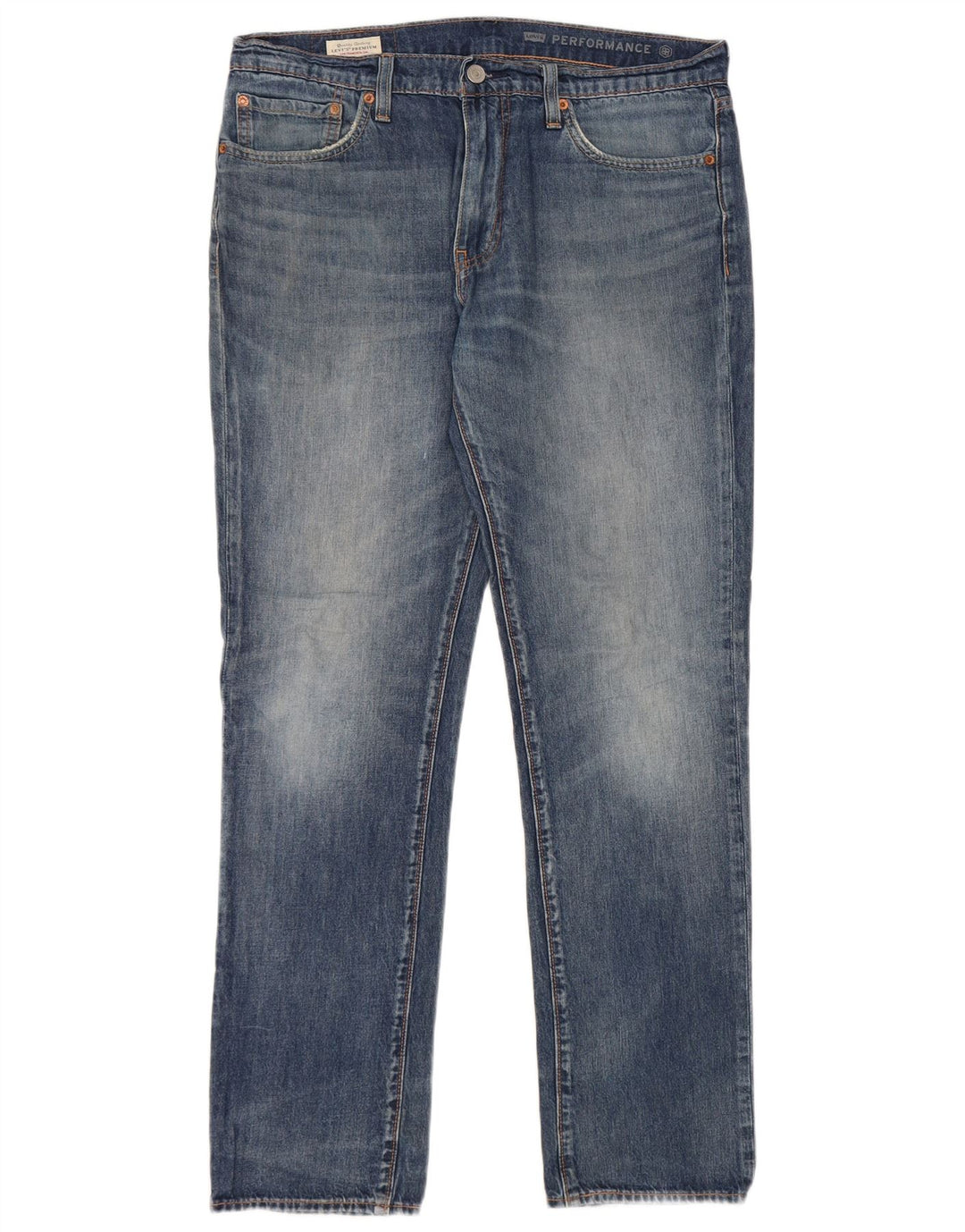 Levi's Herre 511 Slim Jeans W33 L32 Blå Bomuld