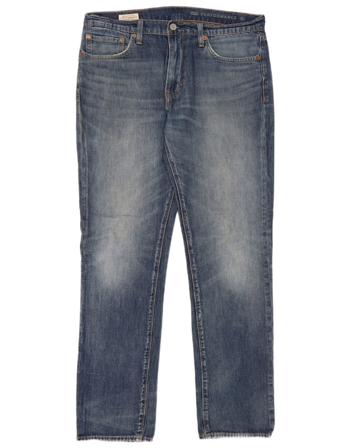 Levi's Herre 511 Slim Jeans W33 L32 Blå Bomuld