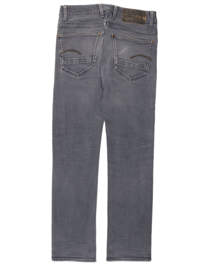 G-Star Straight Jeans til mænd W30 L32 Grå Bomuld