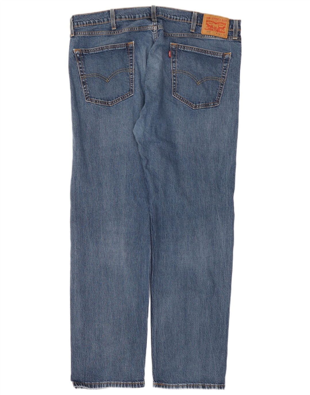 Levi's Herre 505 Straight Jeans W40 L32 Blå Bomuld