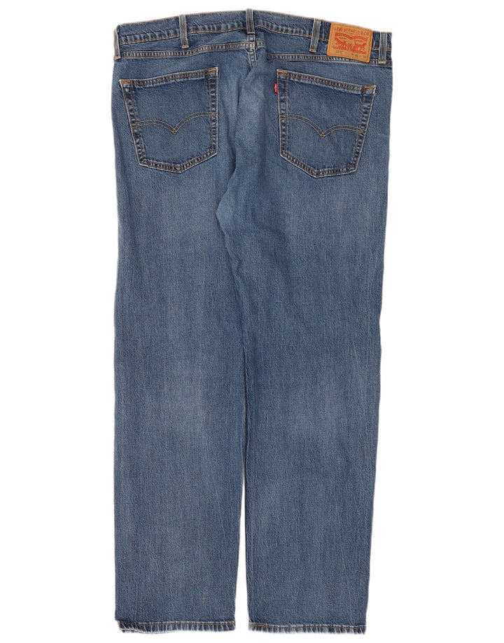Levi's Herre 505 Straight Jeans W40 L32 Blå Bomuld