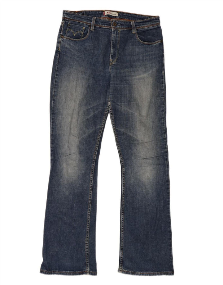 Levi's Dame 629 Bootcut Jeans W32 L32 Blå Bomuld