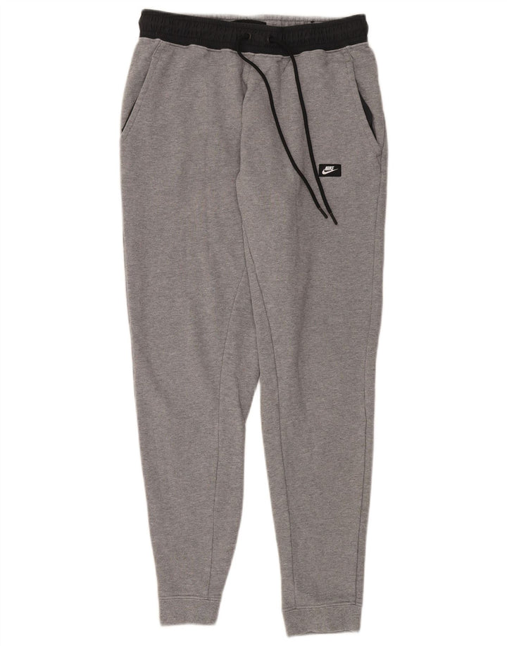 NIKE Træningsdragt til mænd Joggers Medium Grå Colourblock Bomuld