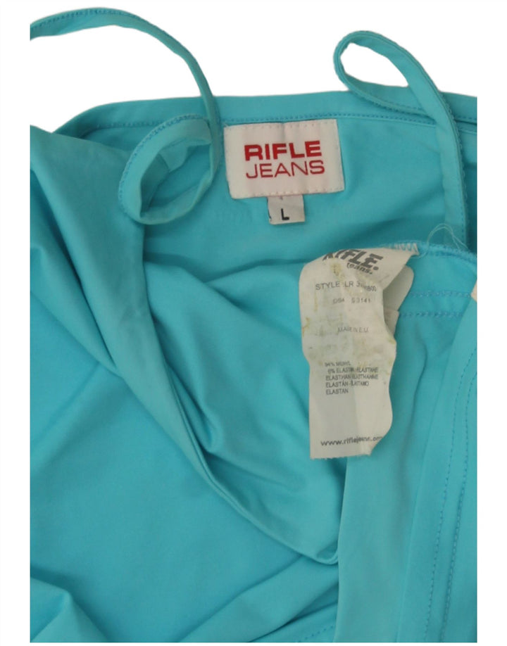 Rifle Dame Crop Cami Top UK 14 Large Blue