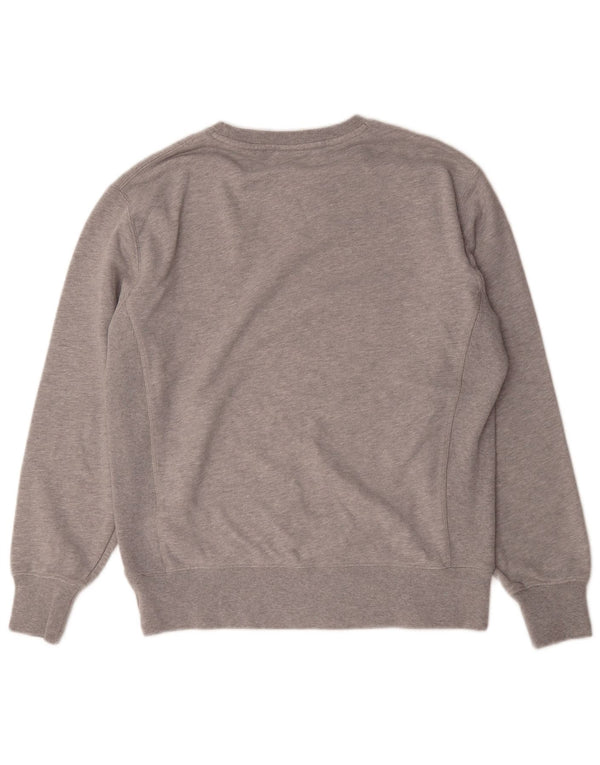 Superdry Grafisk Sweatshirt-trøje til mænd Medium Grey Flecked Bomuld