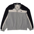 Adidas Træningsdragt til mænd Topjakke UK 46/48 XL Grå Colourblock Polyester