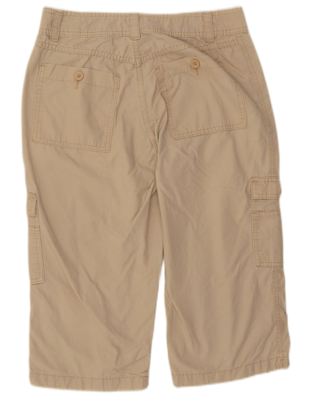LEE Womens Riders Cargo Capri Bukser W31 L18 Beige