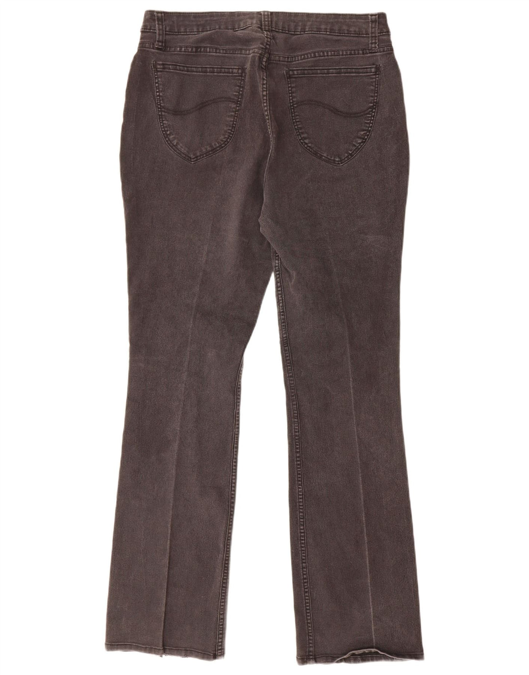 Lee Womens Riders Mid Rise Bootcut Jeans W32 L31 Grå