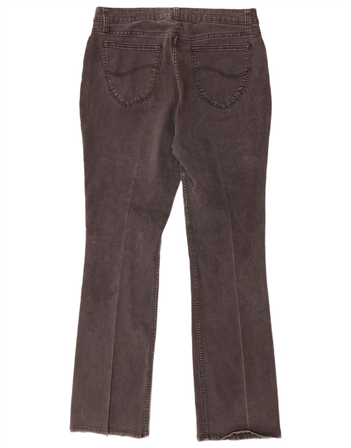 Lee Womens Riders Mid Rise Bootcut Jeans W32 L31 Grå