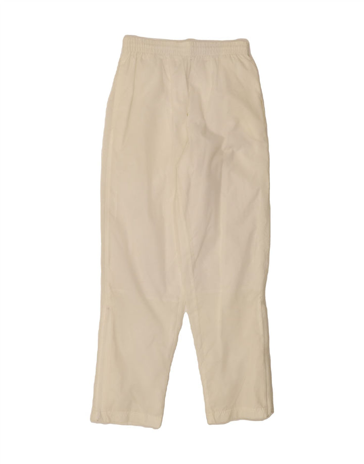 FOOT LOCKER Womens Tracksuit Trousers UK 8 Small  Off White Nylon Vintage Foot Locker and Second-Hand Foot Locker from Messina Hembry 