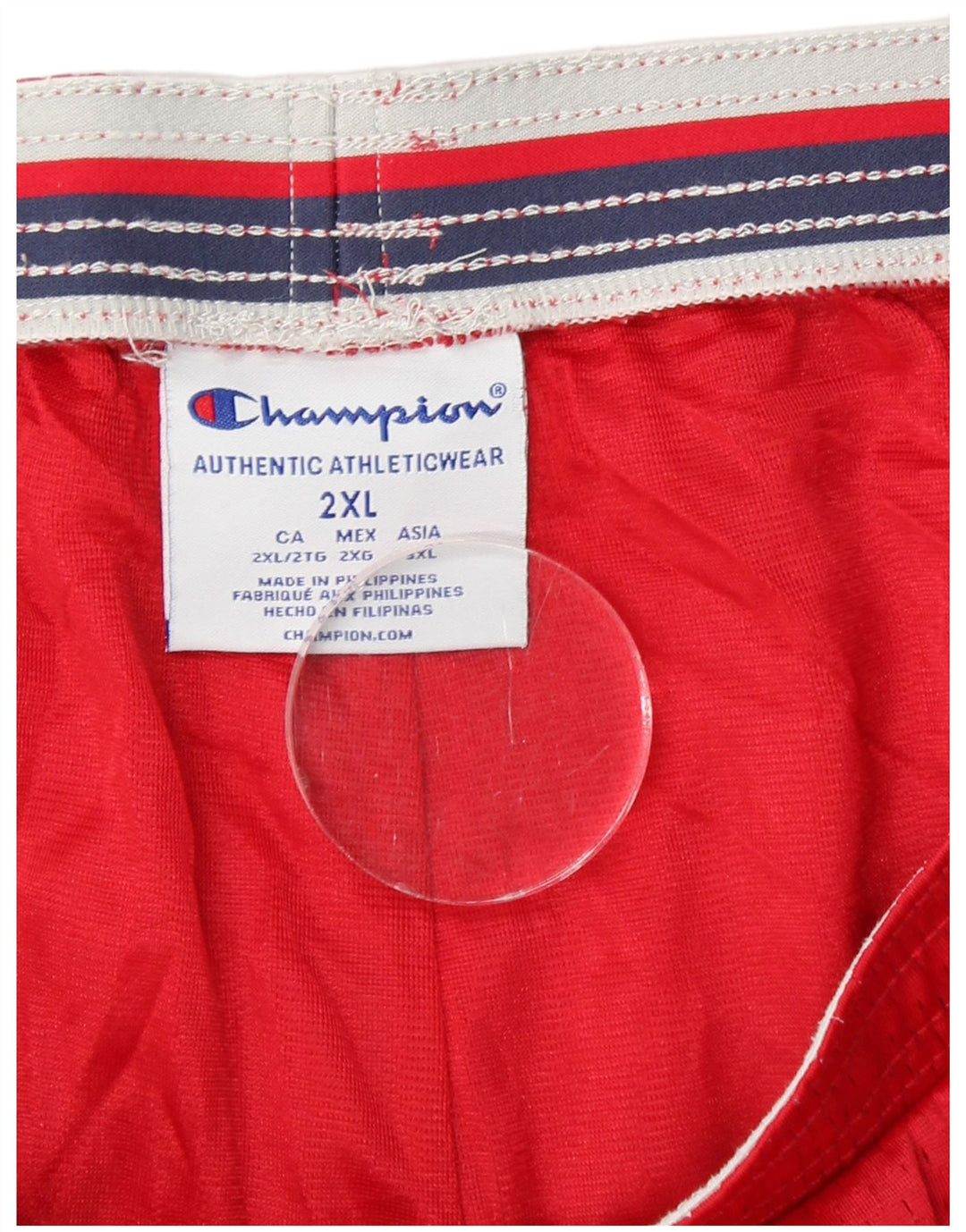 CHAMPION Sportsshorts til mænd 2XL Rød Polyester