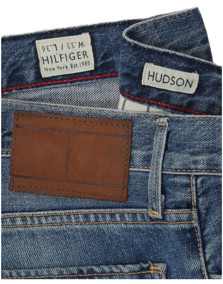Tommy Hilfiger Herre Hudson Straight Jeans W33 L33 Blå