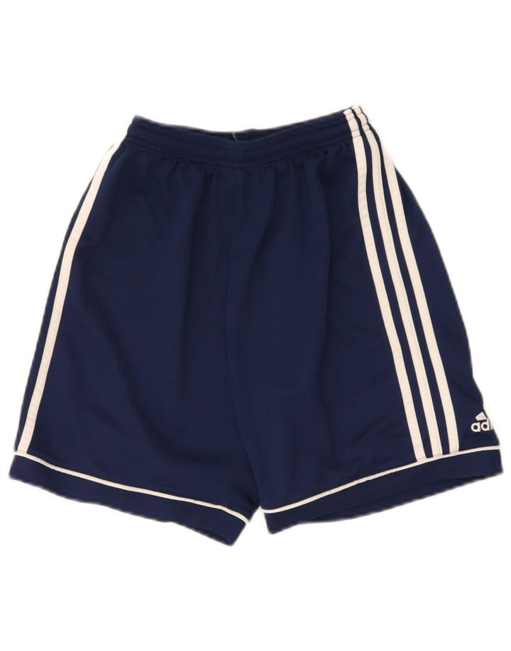 Adidas drenge Climalite sportsshorts 13-14 år marineblå polyester