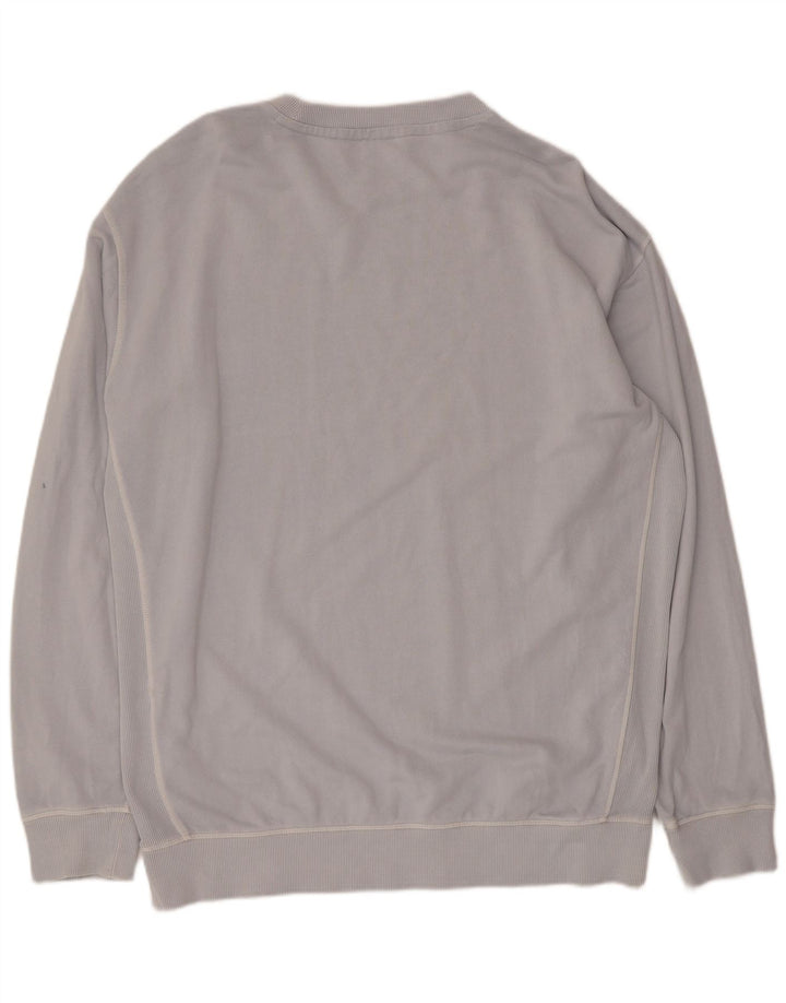 Hugo Boss Herre Sweatshirt Jumper 2XL Blå Bomuld