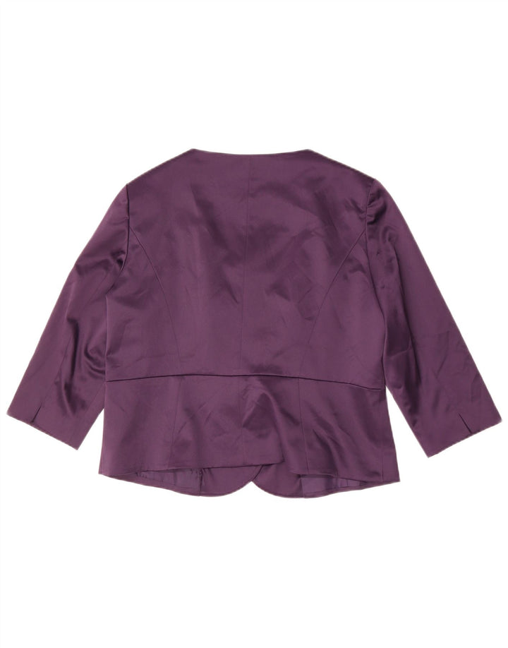 Menuet Dame Petite Bolero Jacket UK 18 XL Lilla Polyester